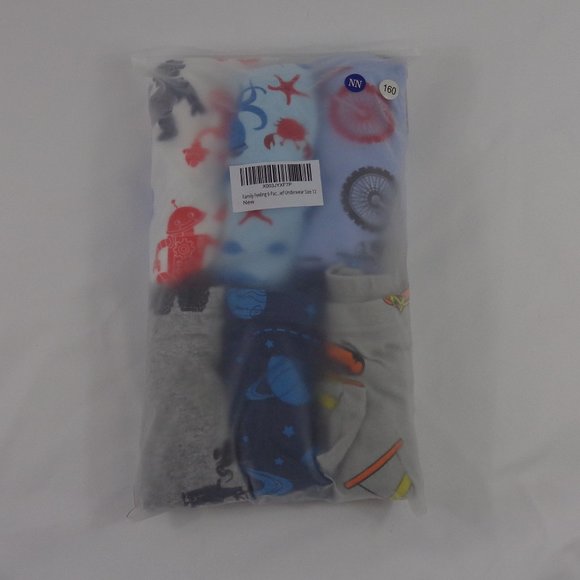 Kids Family Felling 6pc Little Boys Boxer Brief Size 12 - Picture 3 of 4